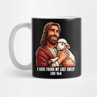 Luke 15:6 I Have Found My Lost Sheep Mug